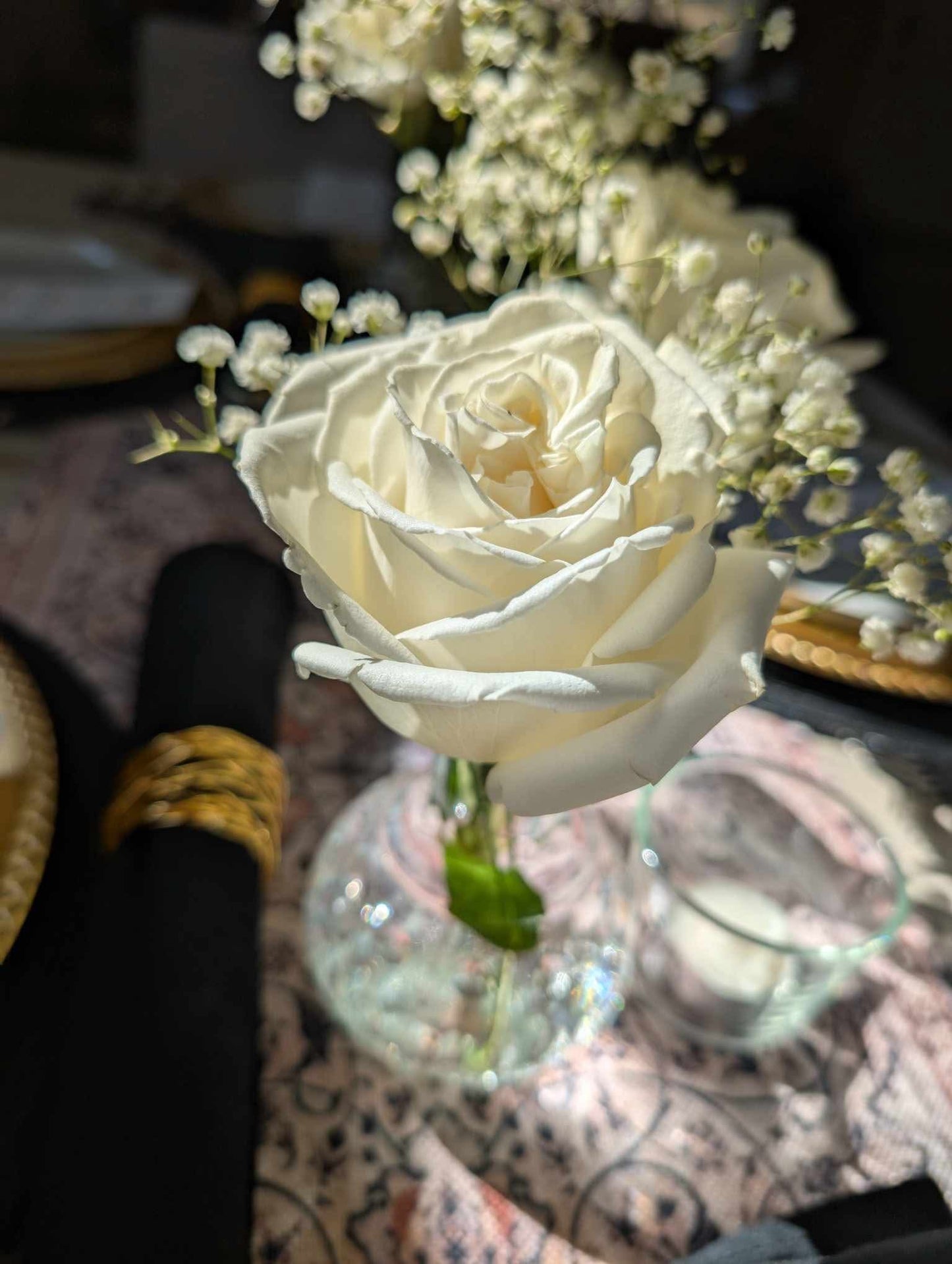 Fresh Flower Table Styling